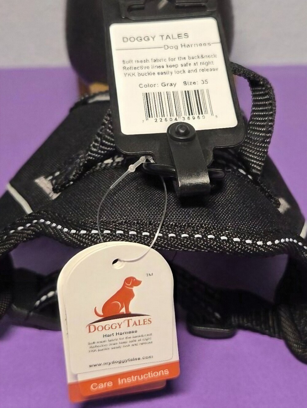 Doggy Tales Hart Harness, Comfort, Escape Resistant, Adjustable - Size: 35